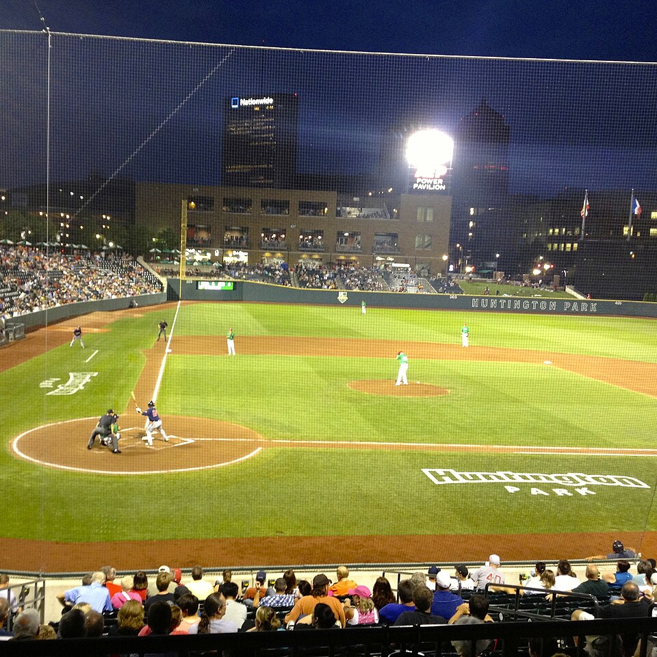 Past Columbus Clippers game at Huntington Park