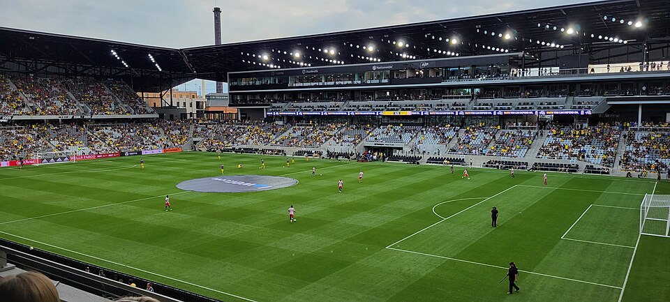 The Columbus Crew home stadium during a past match